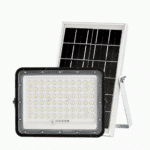 פרוזקטור לד סולארי נטען+פאנל 100w
