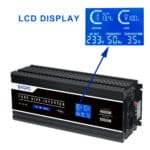 ממיר מתח ac\dc 4000w סינוס טהור 24v\48v