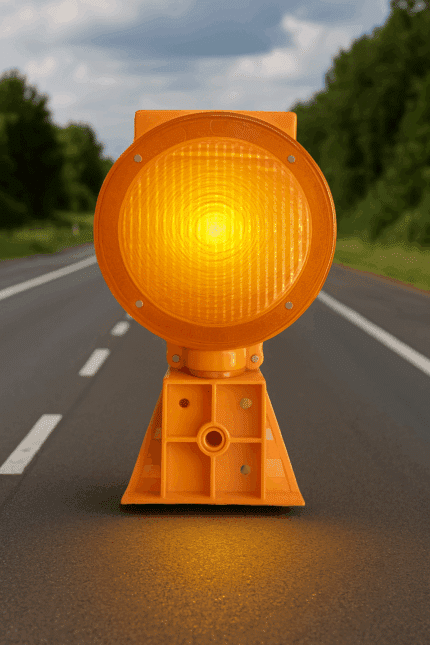 נצנץ מהבהב לבטיחות ואזהרה דו צדדי