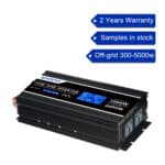 ממיר מתח 1000w ac\dcסינוס טהור 12v\24v\48v