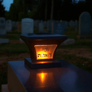 נר זכרון סולארי לקבר