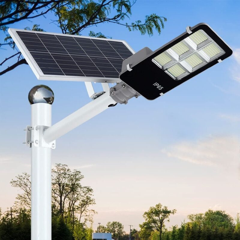 פנס רחוב סולארי 200w-תאורת רחוב סולארית מתקדמת