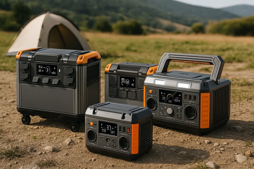 מבחר תחנות כוח ניידות