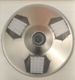 מנורת גינה סולארית UFO – פטריית תאורה / מנורת פארק (כולל שלט)