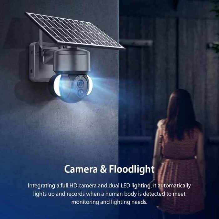 solarguard secure cam -מצלמת אבטחה סולארית אלחוטית 4g 4mp ptz