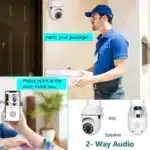מצלמת אבטחה- wifi 2mp ptz securecam wifi