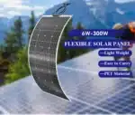 solarflex pro-פאנל סולארי גמיש לשימושים מגוונים 6v 6w