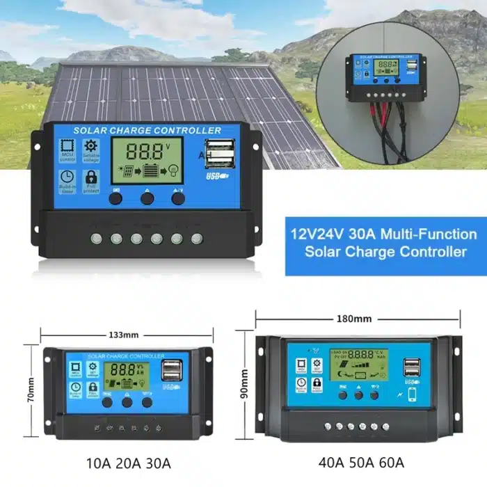 מערכת סולארית 1000w -בקר טעינה