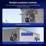 solarguard secure cam -מצלמת אבטחה סולארית אלחוטית 4g 4mp ptz