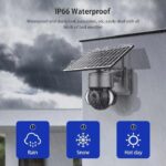 solarguard secure cam -מצלמת אבטחה סולארית אלחוטית 4g 4mp ptz