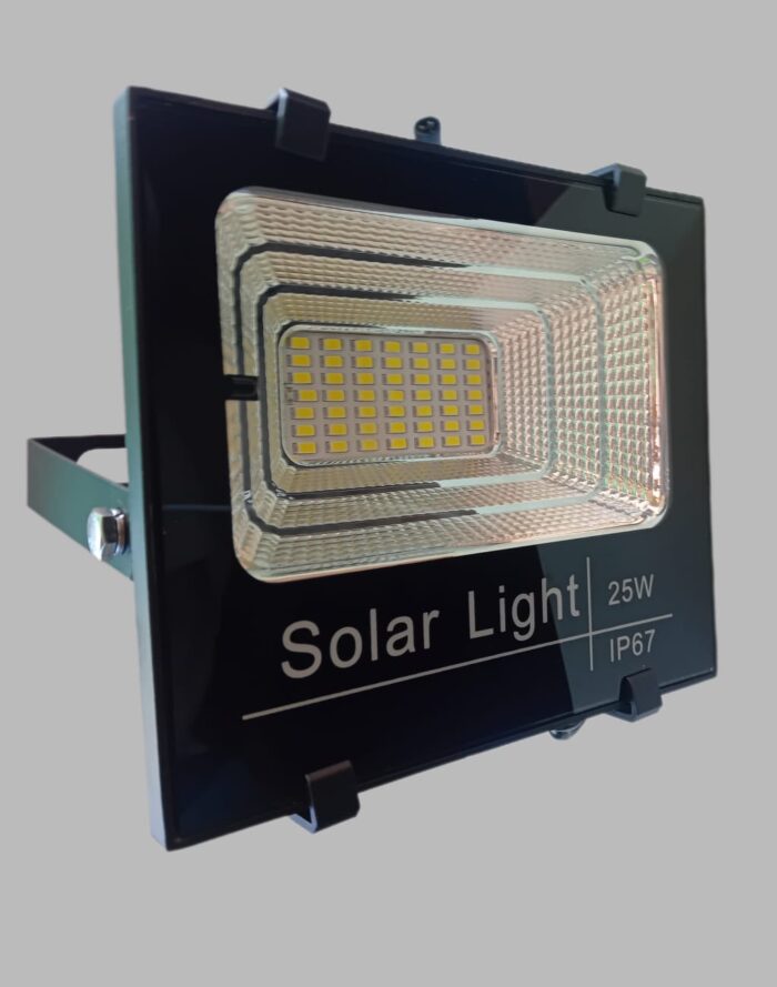 פרוזקטור לד סולארי 25W - תאורה עוצמתית ויעילה לשימוש חיצוני