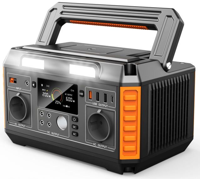תחנת כוח ניידת 600w