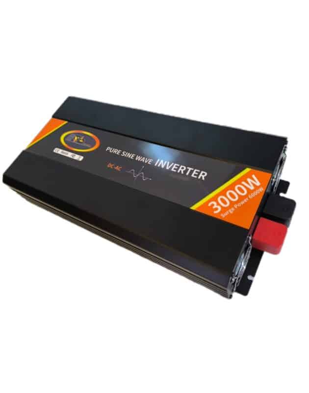 אינוורטר סינוס טהור 3000W (6000W רגעי) – DC ל-AC