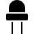 סמל שחור תאורת לד
