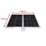 SolarConnectKit-80W40Ah-מערכת סולארית למגוון מכשירים (5G, Wifi