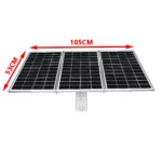 SolarConnectKit-120W40Ah-מערכת סולארית למגוון מכשירים (5G, Wifi)