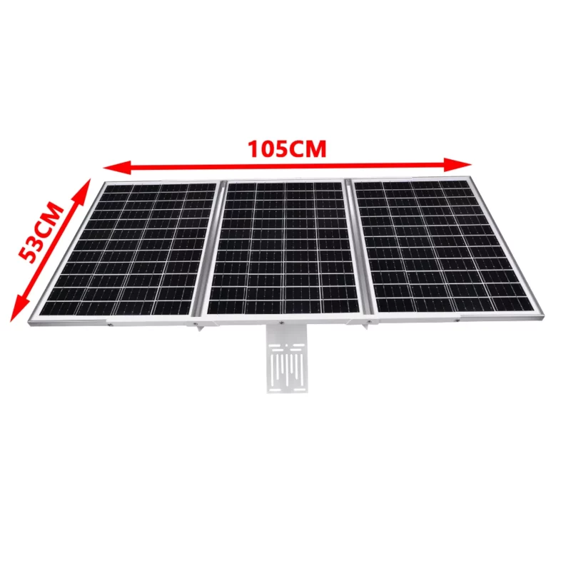 SolarConnectKit-120W40Ah-מערכת סולארית למגוון מכשירים (5G, Wifi)