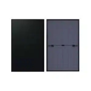 פאנל סולארי לונגי 450W דו-צדדי – תצוגת צד קדמי ואחורי