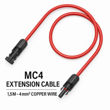 כבל מאריך לפאנל סולארי