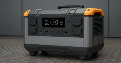 תחנת כוח ניידת גדולה של YLSolar – מערכת גיבוי חשמל ביתית סולארית עם יציאות AC, USB וטעינה חכמה