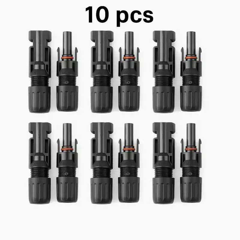 10 זוגות מחבר mc4 מוגן מים