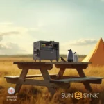 תחנת כוח ניידת Sunsynk Mobile Contour 2000 עם יציאות AC DC ו-USB